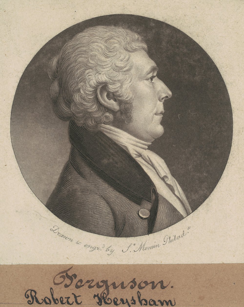 Robert Heysham tekijältä Charles B. J. Févret de Saint Mémin