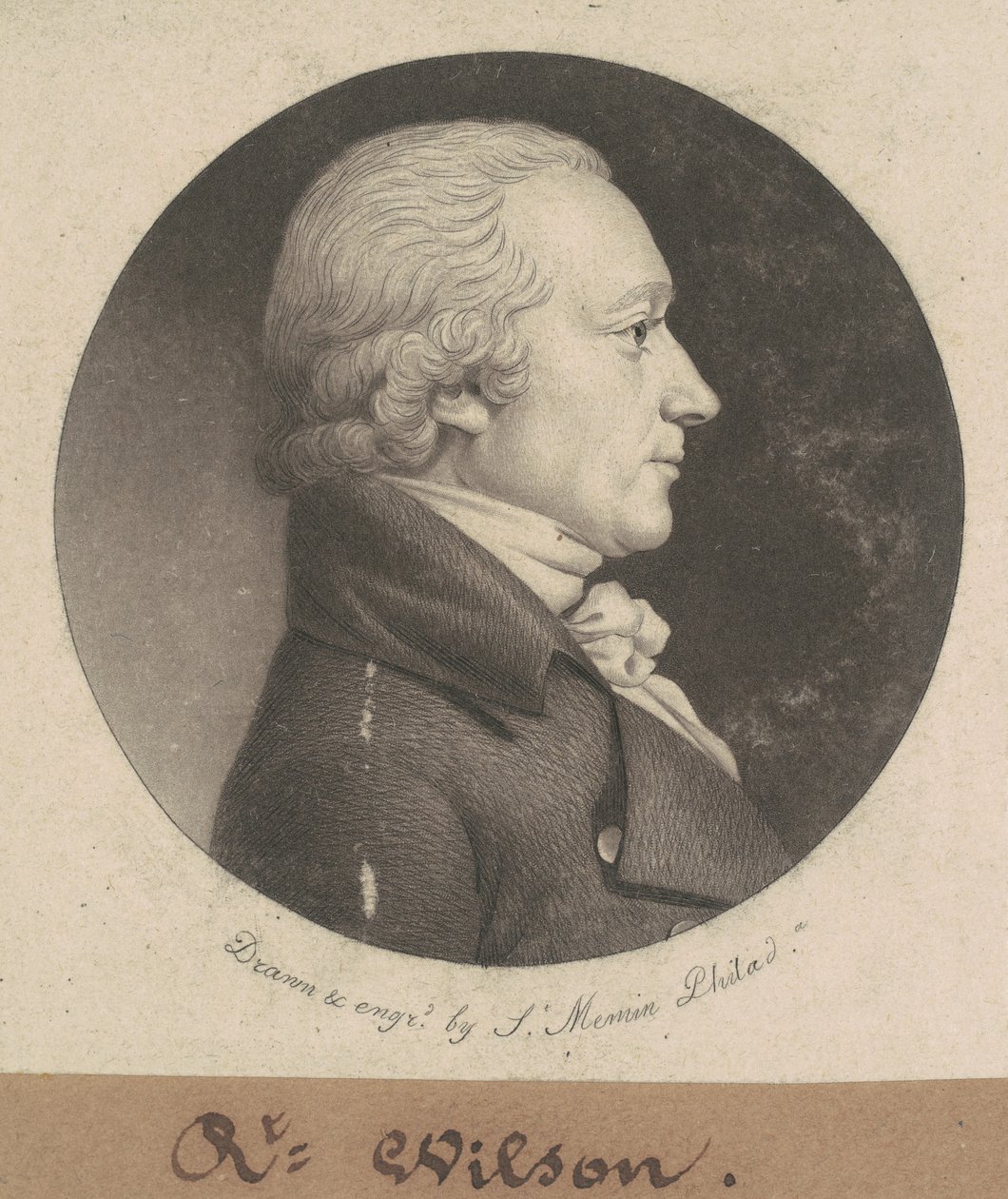 Robert Wilson tekijältä Charles B. J. Févret de Saint Mémin