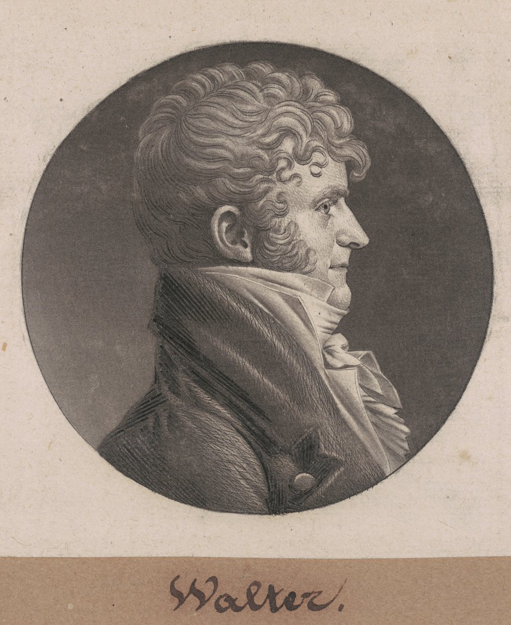Samuel Purviance Walker tekijältä Charles B. J. Févret de Saint Mémin