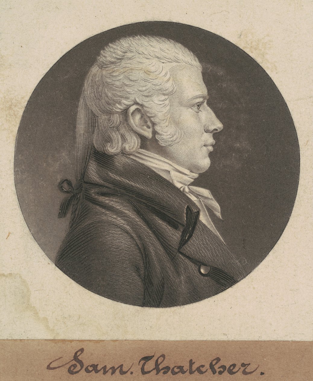 Samuel Thatcher tekijältä Charles B. J. Févret de Saint Mémin