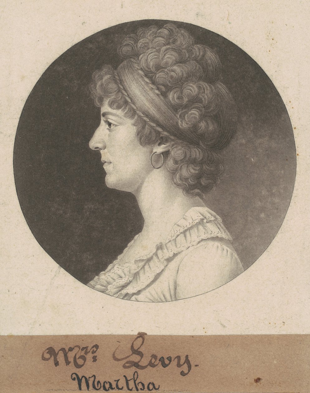 Sarah Coates Levy tekijältä Charles B. J. Févret de Saint Mémin