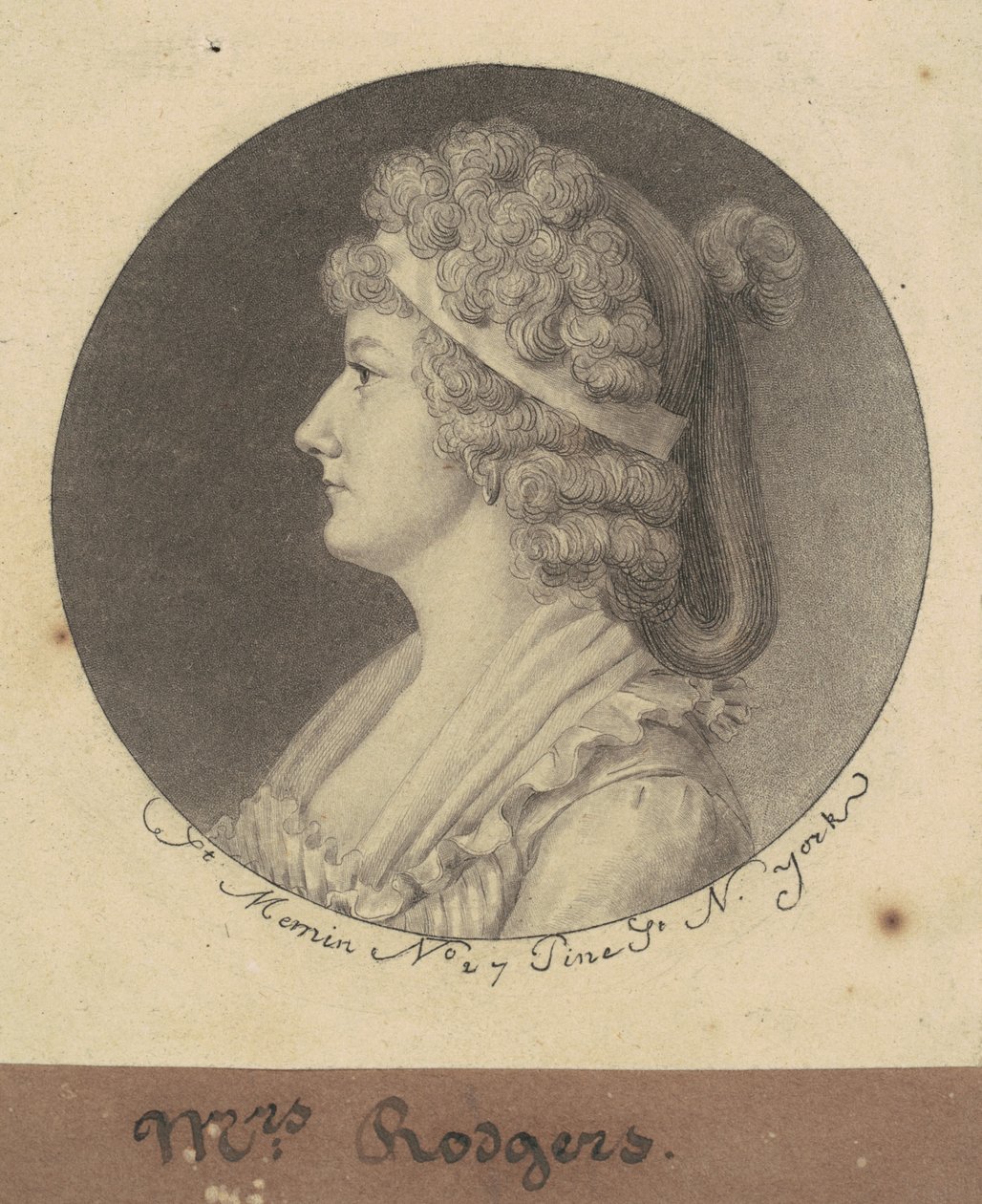 Sarah Elizabeth Rogers tekijältä Charles B. J. Févret de Saint Mémin