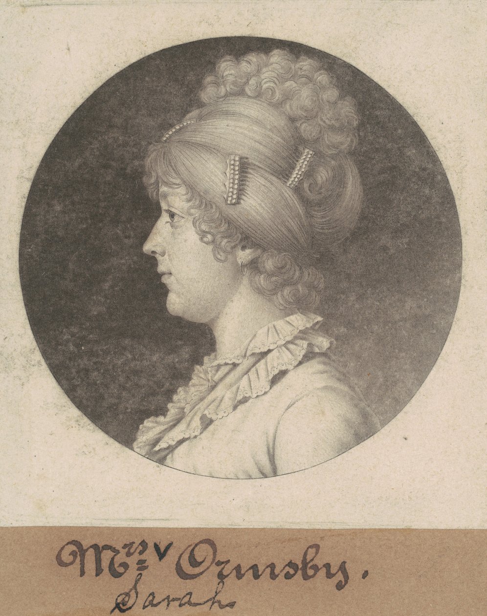Sarah Mahon Ormsby tekijältä Charles B. J. Févret de Saint Mémin