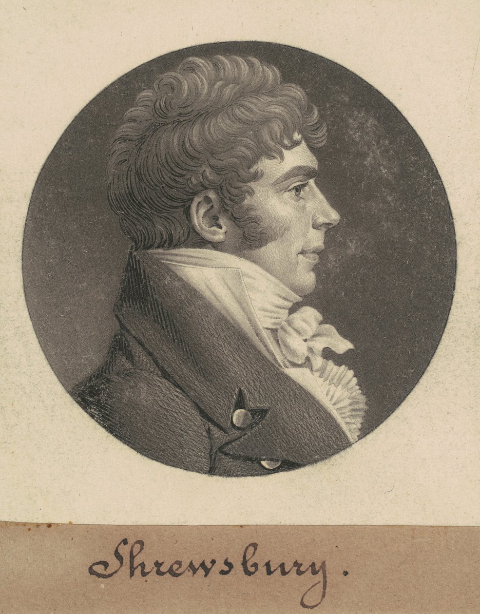 Shrewsbury tekijältä Charles B. J. Févret de Saint Mémin