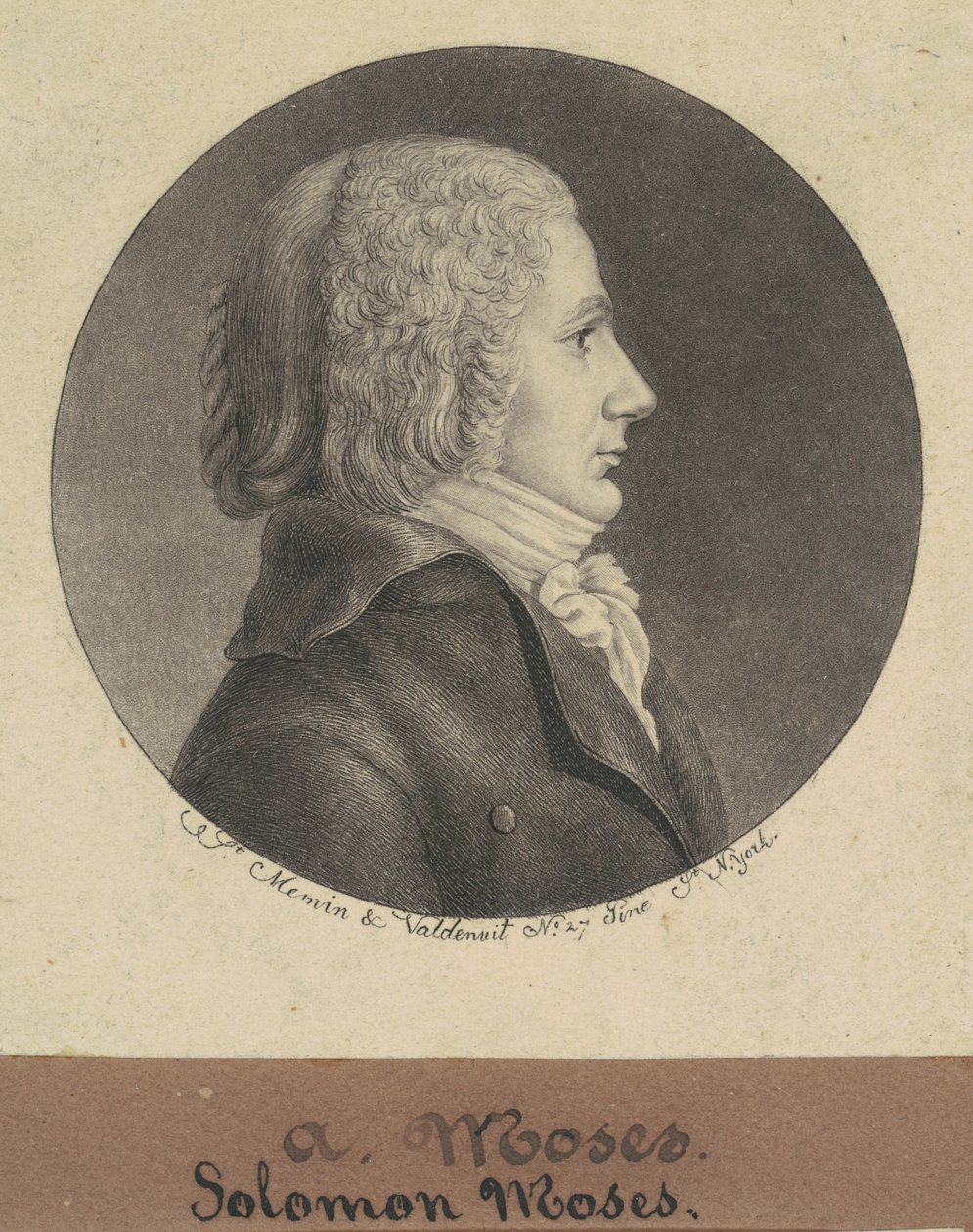 Salomon Mooses tekijältä Charles B. J. Févret de Saint Mémin