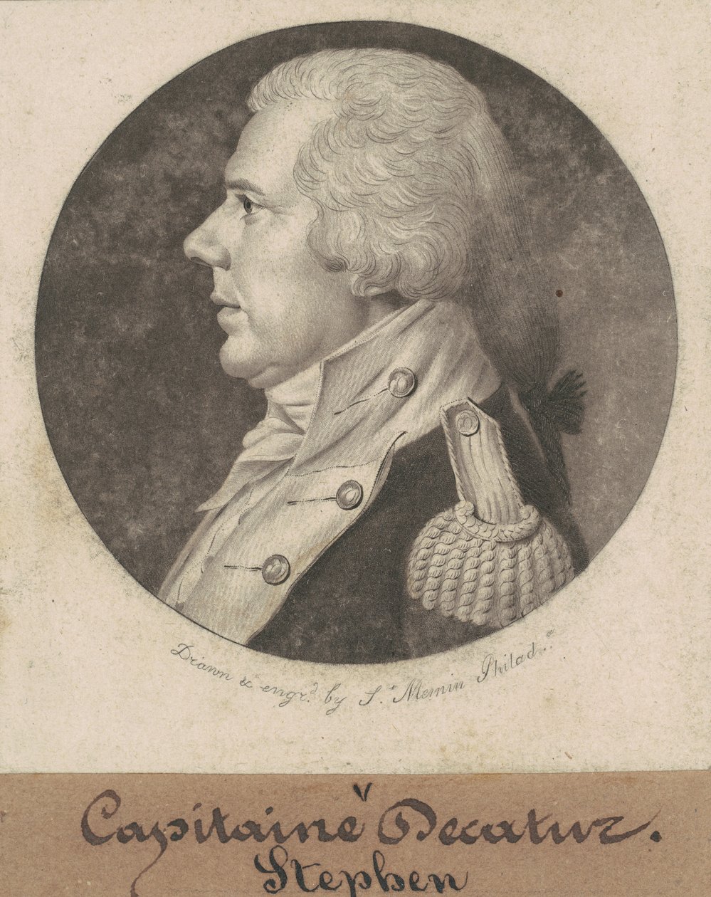 Stephen Decatur, Sr. tekijältä Charles B. J. Févret de Saint Mémin