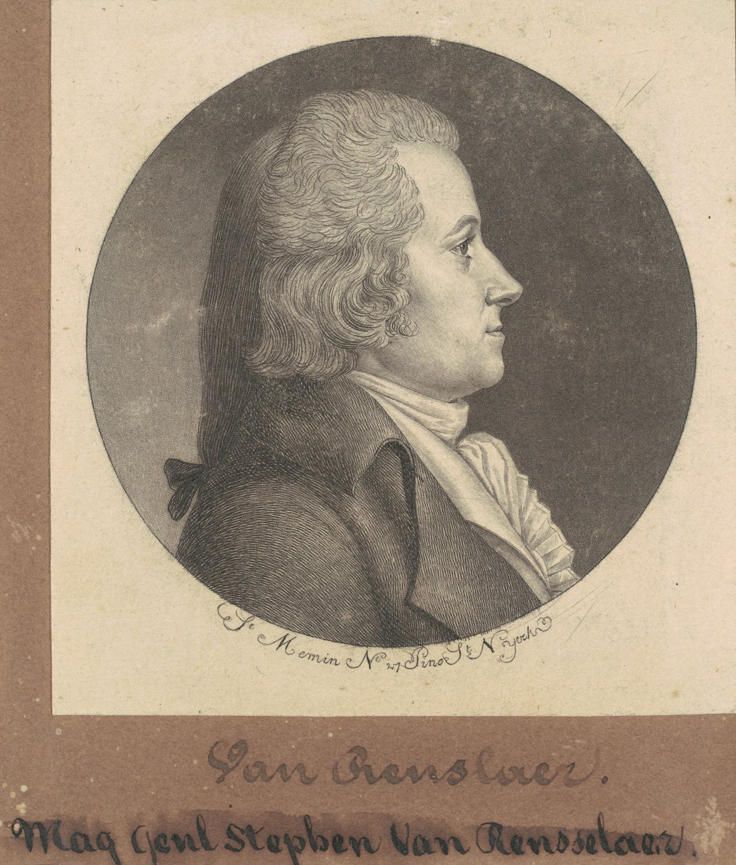 Stephen Van Rensselaer tekijältä Charles B. J. Févret de Saint Mémin