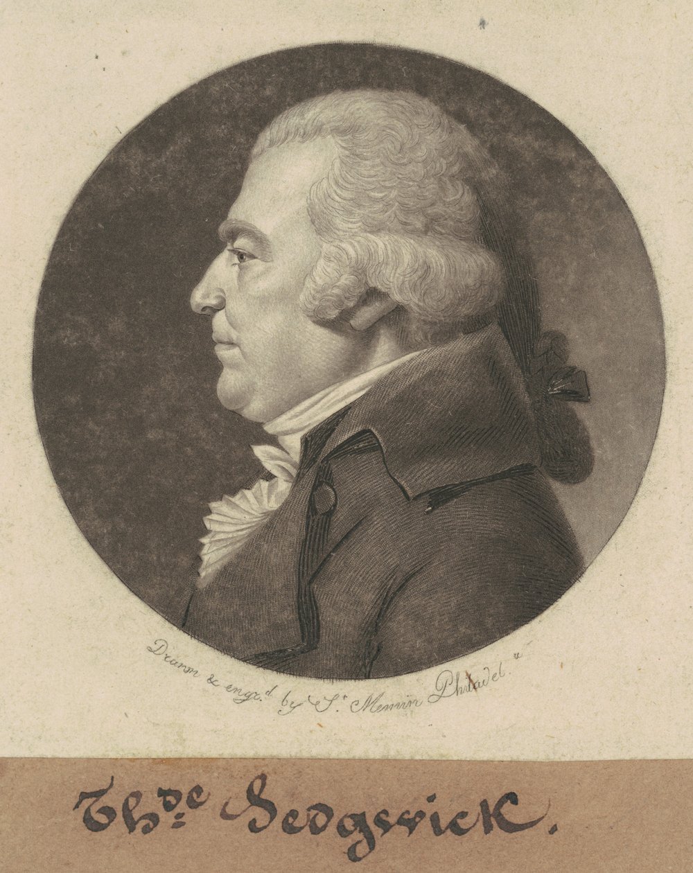 Theodore Sedgwick tekijältä Charles B. J. Févret de Saint Mémin