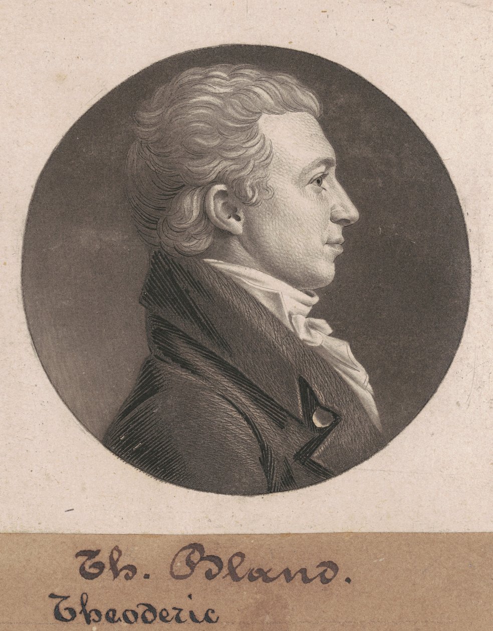 Theodoric Bland tekijältä Charles B. J. Févret de Saint Mémin