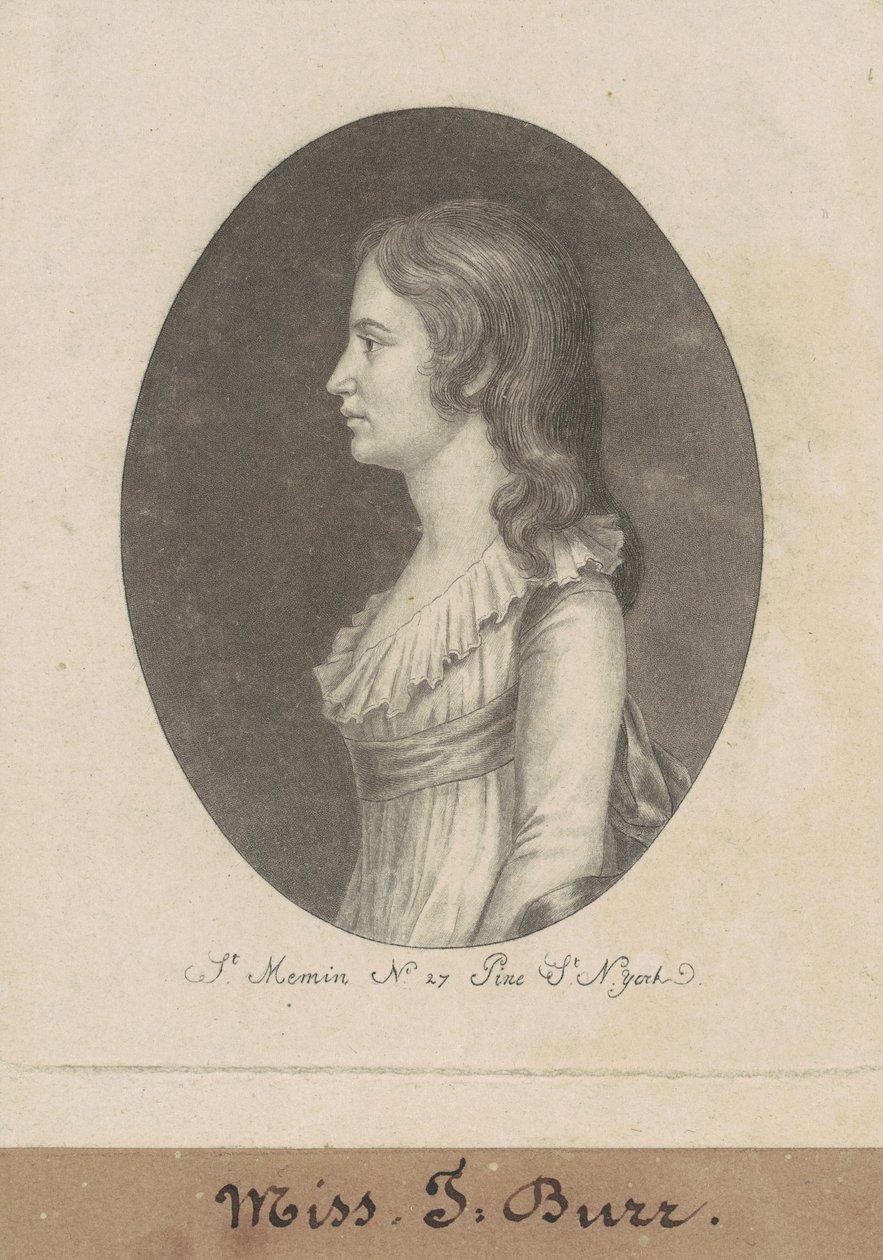 Theodosia Burr tekijältä Charles B. J. Févret de Saint Mémin
