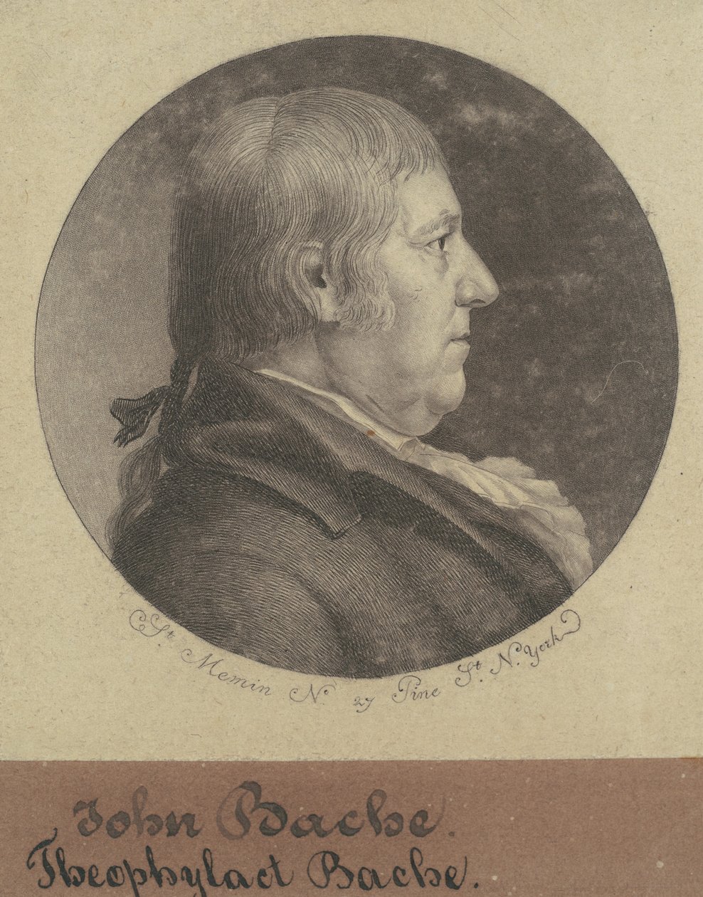 Teofylakti Bache tekijältä Charles B. J. Févret de Saint Mémin