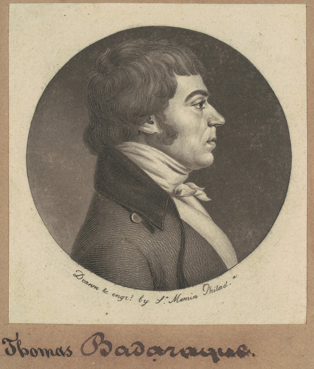 Thomas Badarke tekijältä Charles B. J. Févret de Saint Mémin