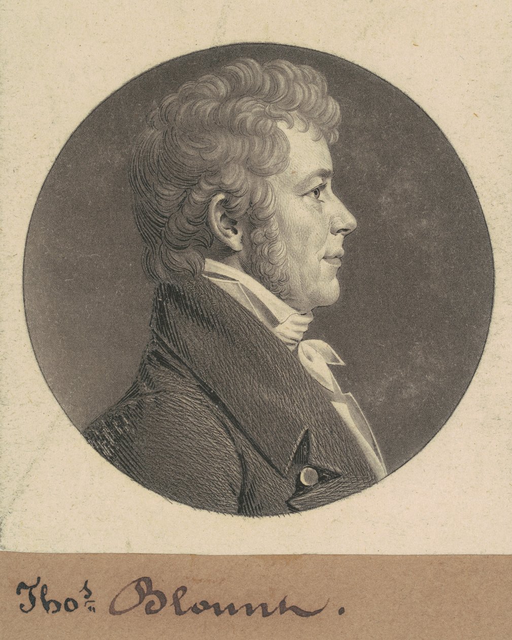 Thomas Blount tekijältä Charles B. J. Févret de Saint Mémin