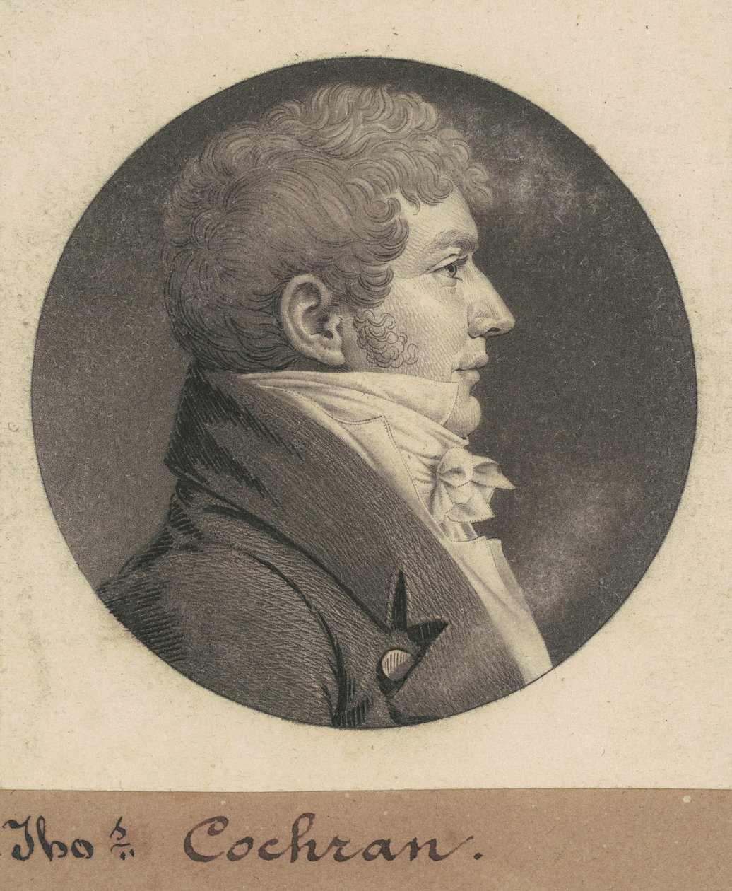 Thomas Cochran tekijältä Charles B. J. Févret de Saint Mémin
