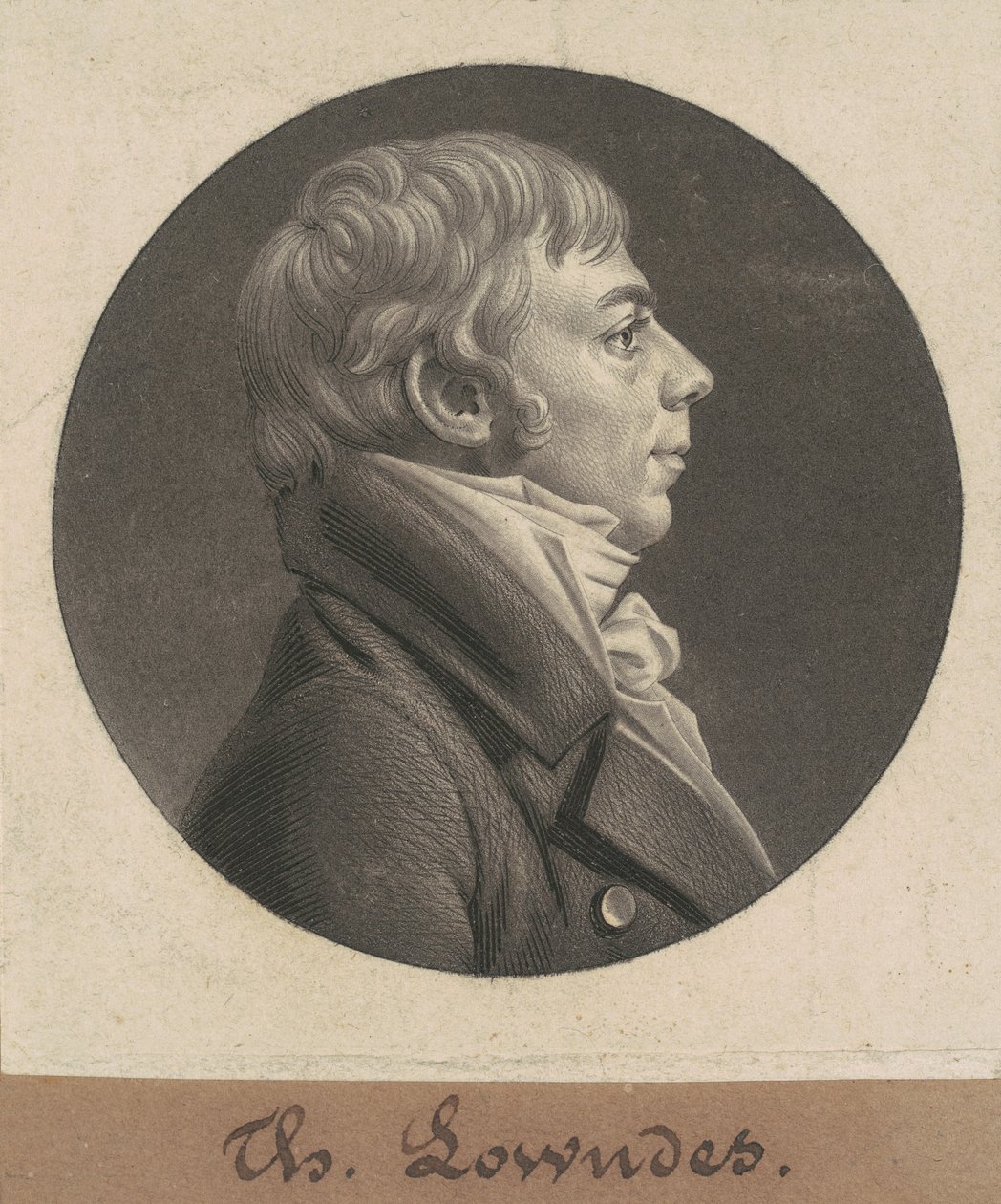 Thomas Lowndes tekijältä Charles B. J. Févret de Saint Mémin