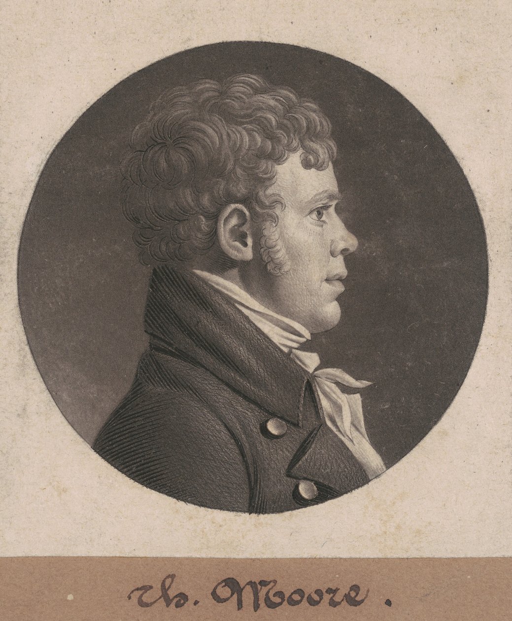 Thomas Moore tekijältä Charles B. J. Févret de Saint Mémin