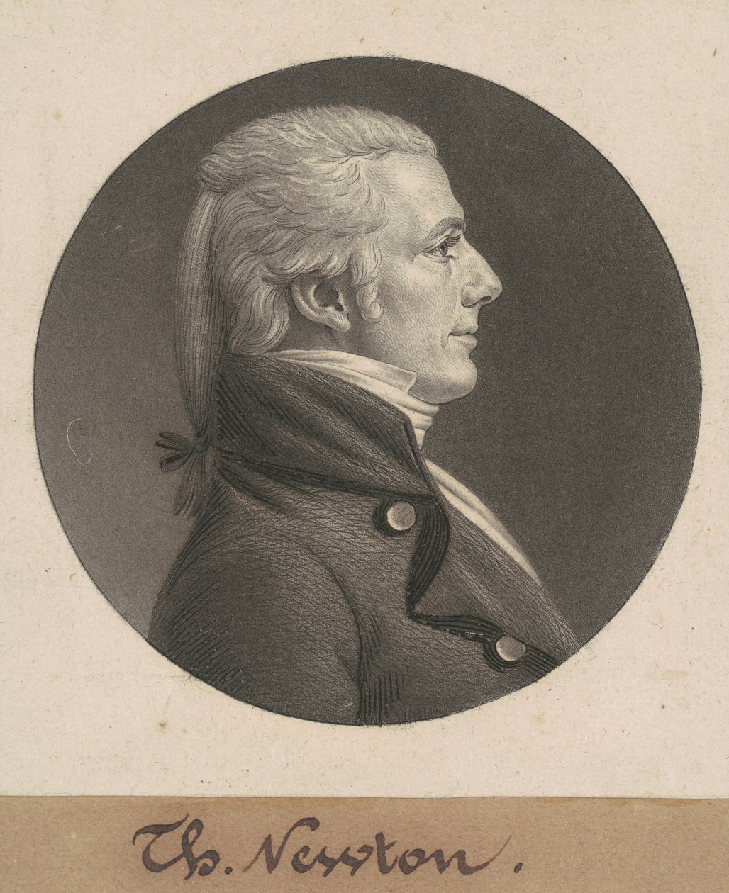 Thomas Newton, Jr. tekijältä Charles B. J. Févret de Saint Mémin