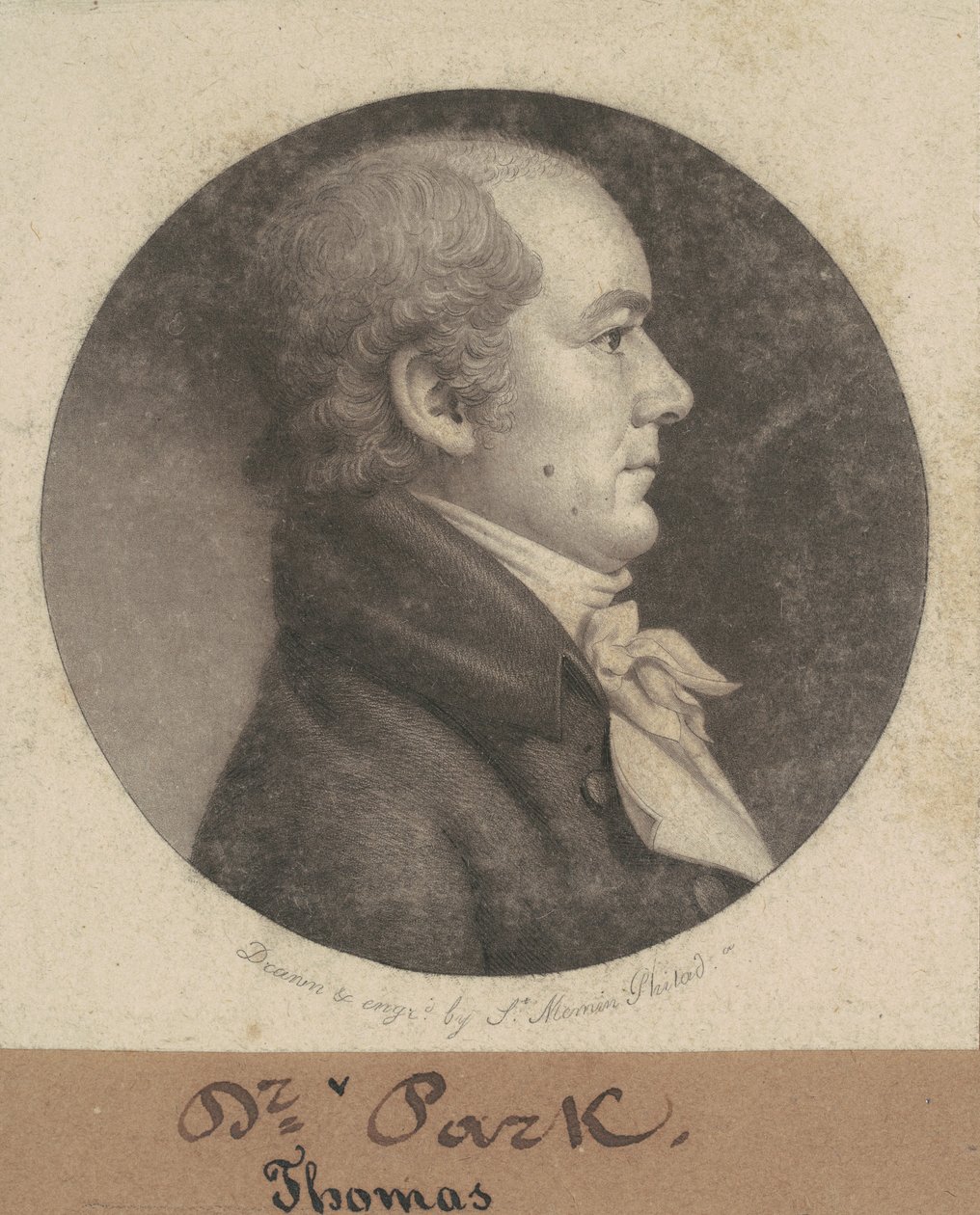 Thomas Parke tekijältä Charles B. J. Févret de Saint Mémin