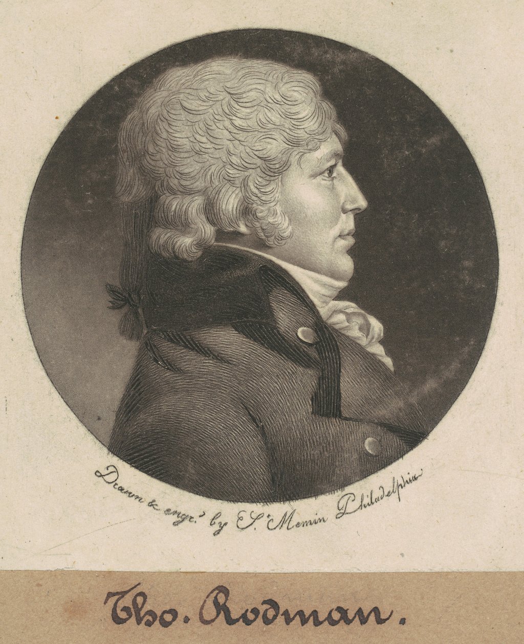 Thomas Rodman tekijältä Charles B. J. Févret de Saint Mémin