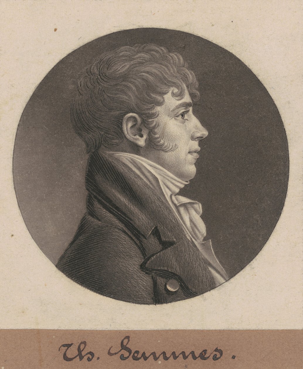 Thomas Semmes tekijältä Charles B. J. Févret de Saint Mémin