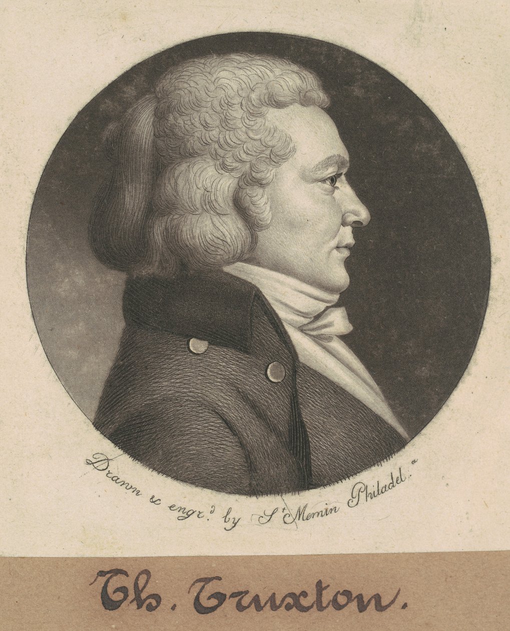 Thomas Truxtun tekijältä Charles B. J. Févret de Saint Mémin