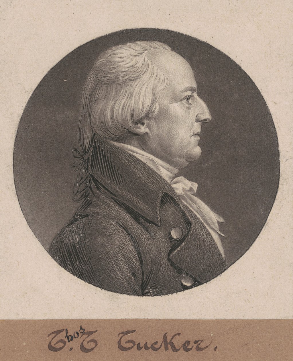 Thomas Tudor Tucker tekijältä Charles B. J. Févret de Saint Mémin