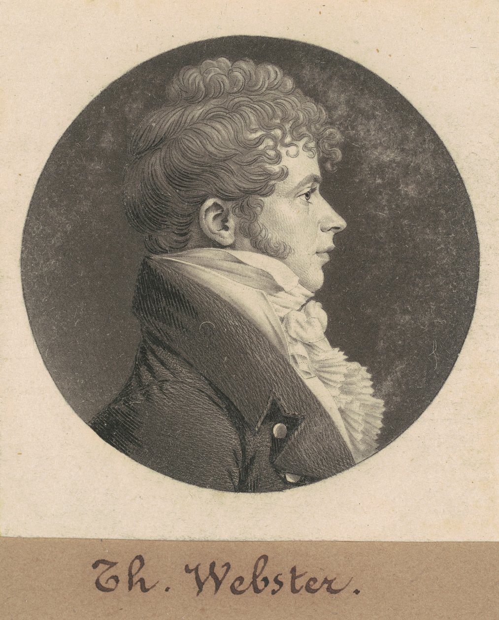 Thomas Webster tekijältä Charles B. J. Févret de Saint Mémin