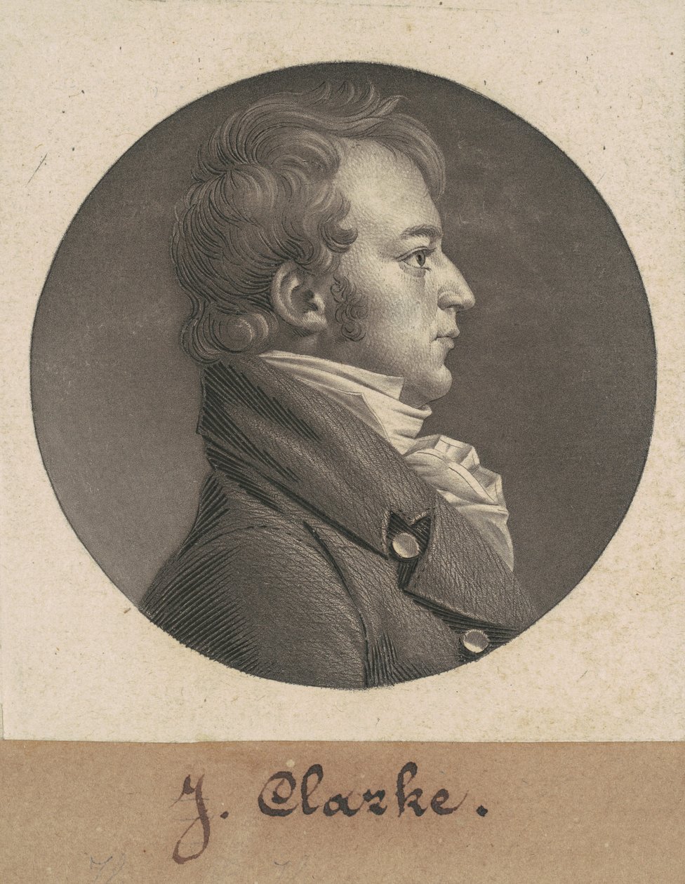 Thomas Weston Thompson tekijältä Charles B. J. Févret de Saint Mémin