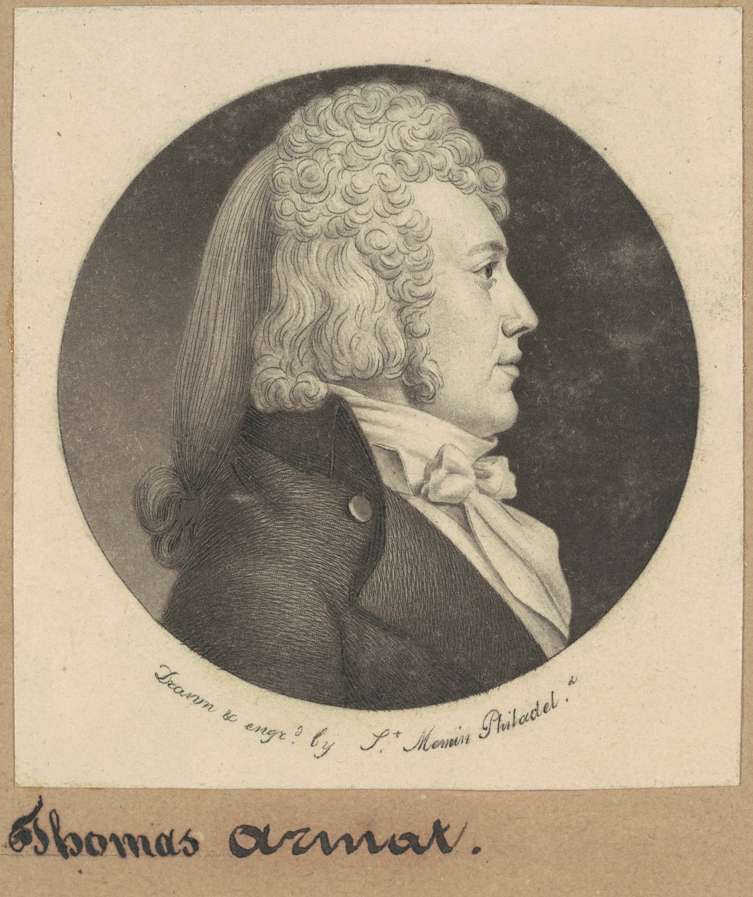 Thomas Wright Armat tekijältä Charles B. J. Févret de Saint Mémin