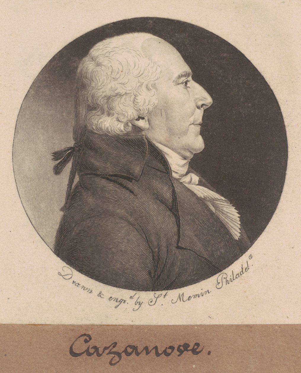 Théophile Cazanove tekijältä Charles B. J. Févret de Saint Mémin