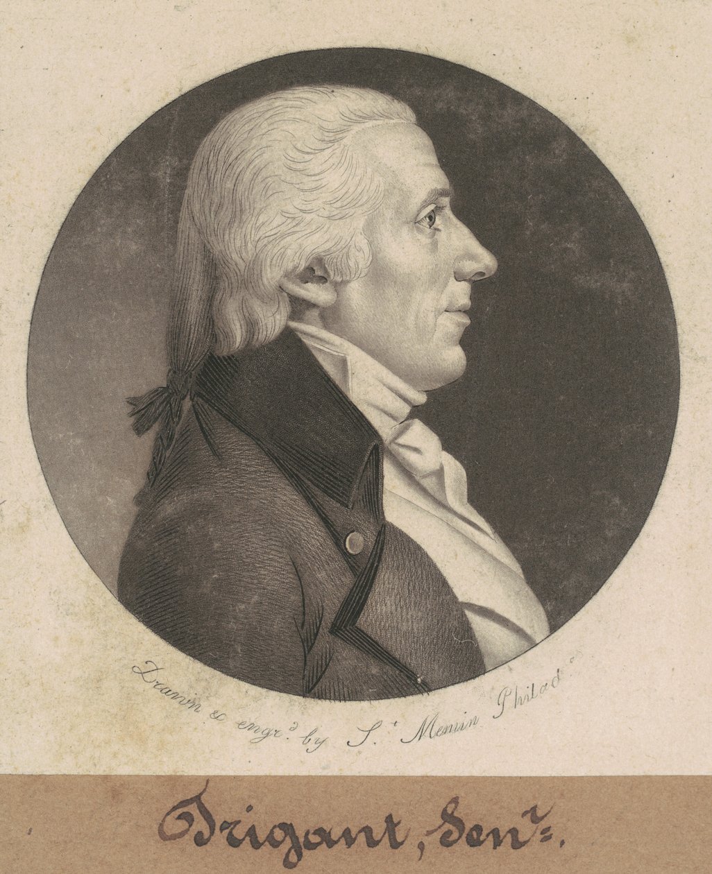 Trigant, Sr. tekijältä Charles B. J. Févret de Saint Mémin