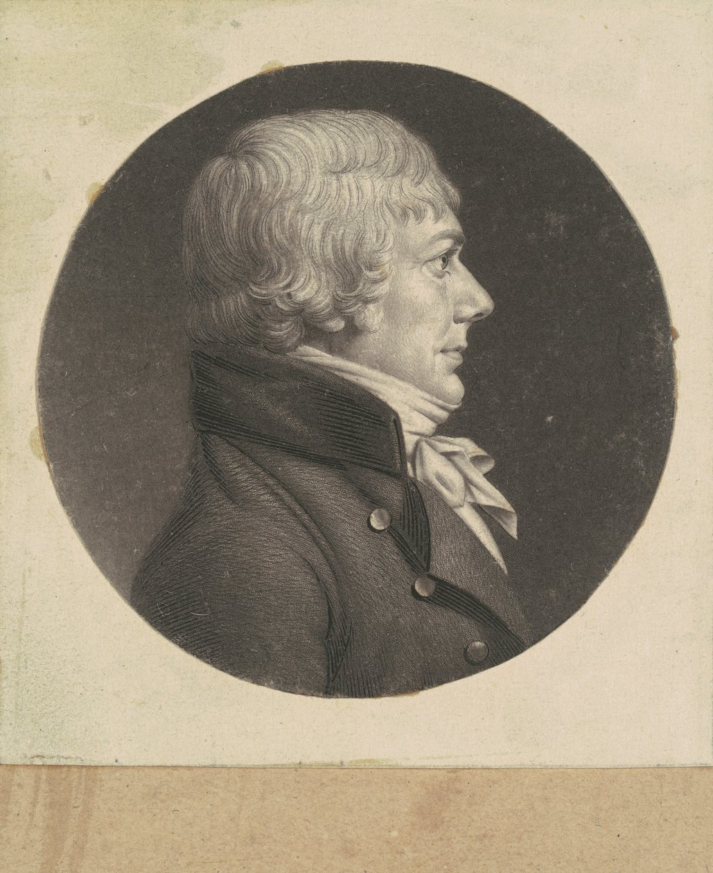 Manfinnès no identificat tekijältä Charles B. J. Févret de Saint Mémin