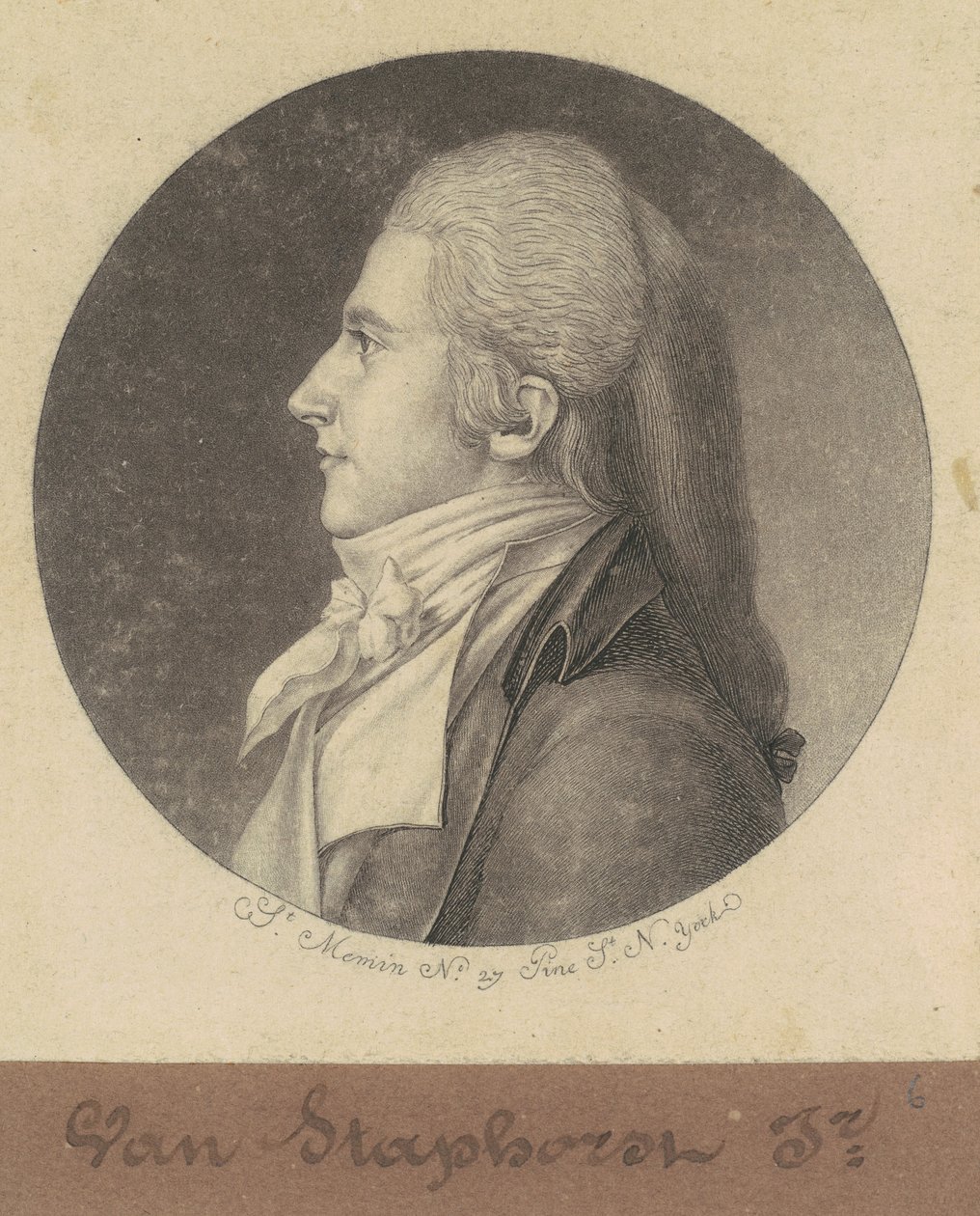 Van Staphorst, Jr. tekijältä Charles B. J. Févret de Saint Mémin