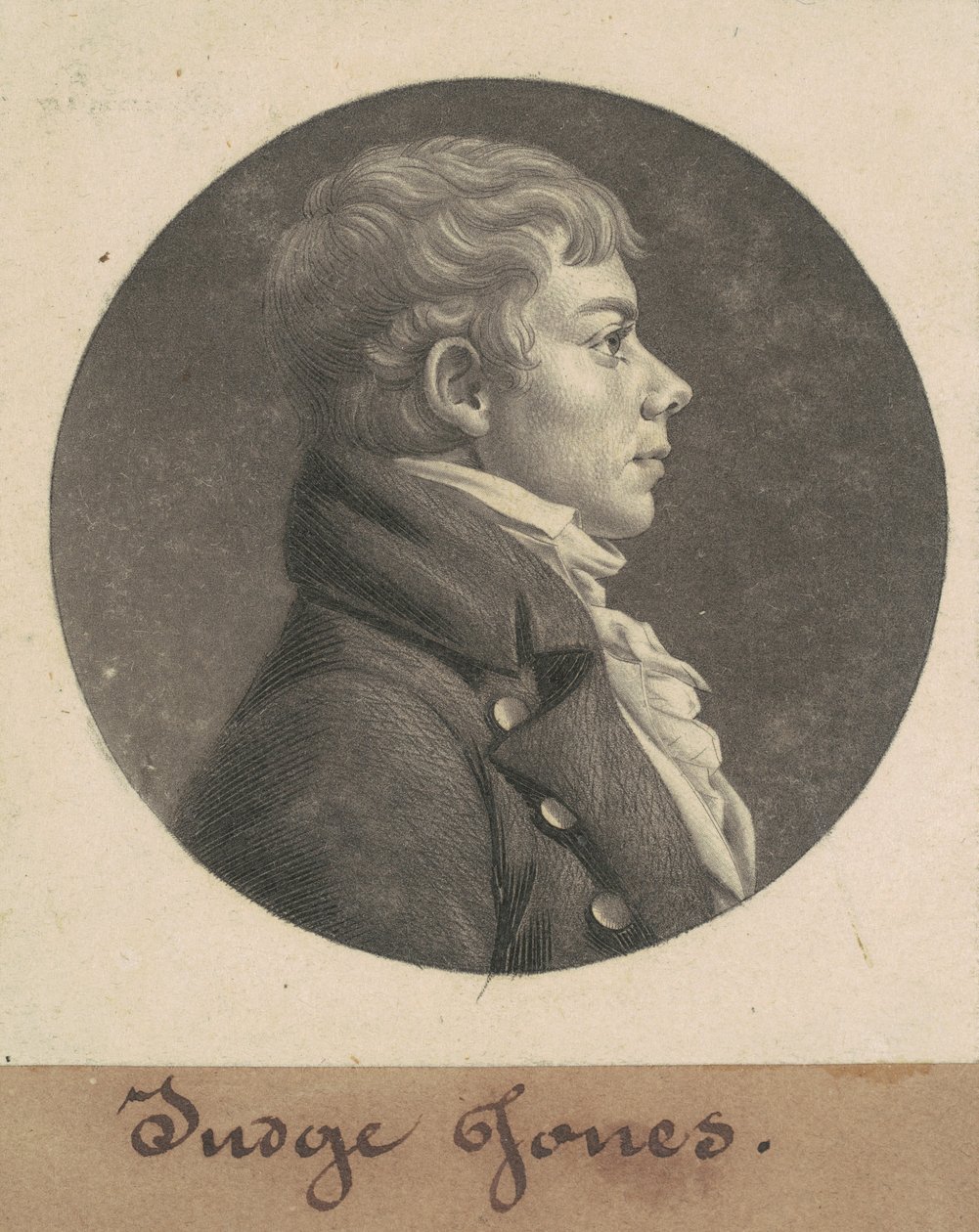 Walter Jones tekijältä Charles B. J. Févret de Saint Mémin