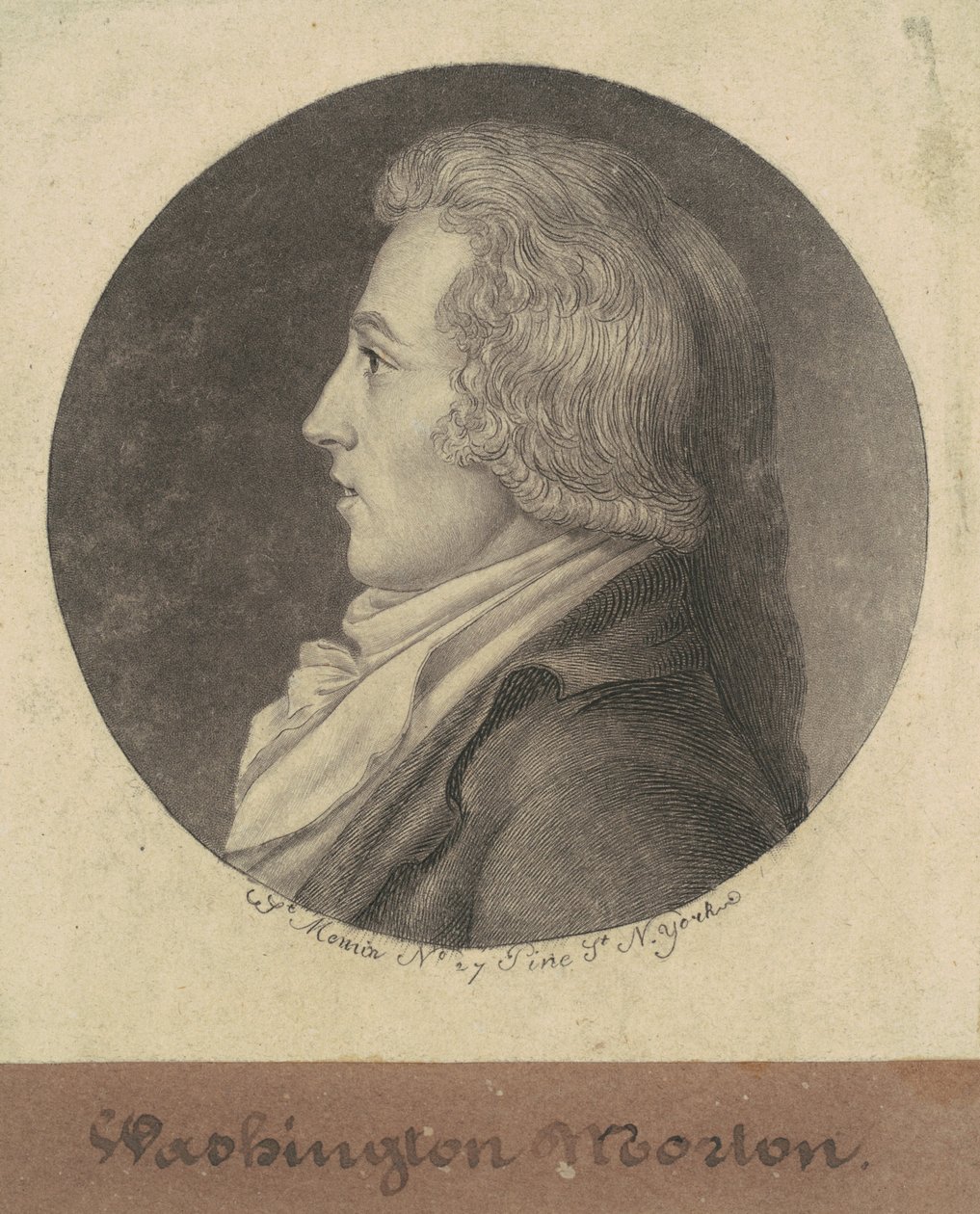 Washington Morton tekijältä Charles B. J. Févret de Saint Mémin