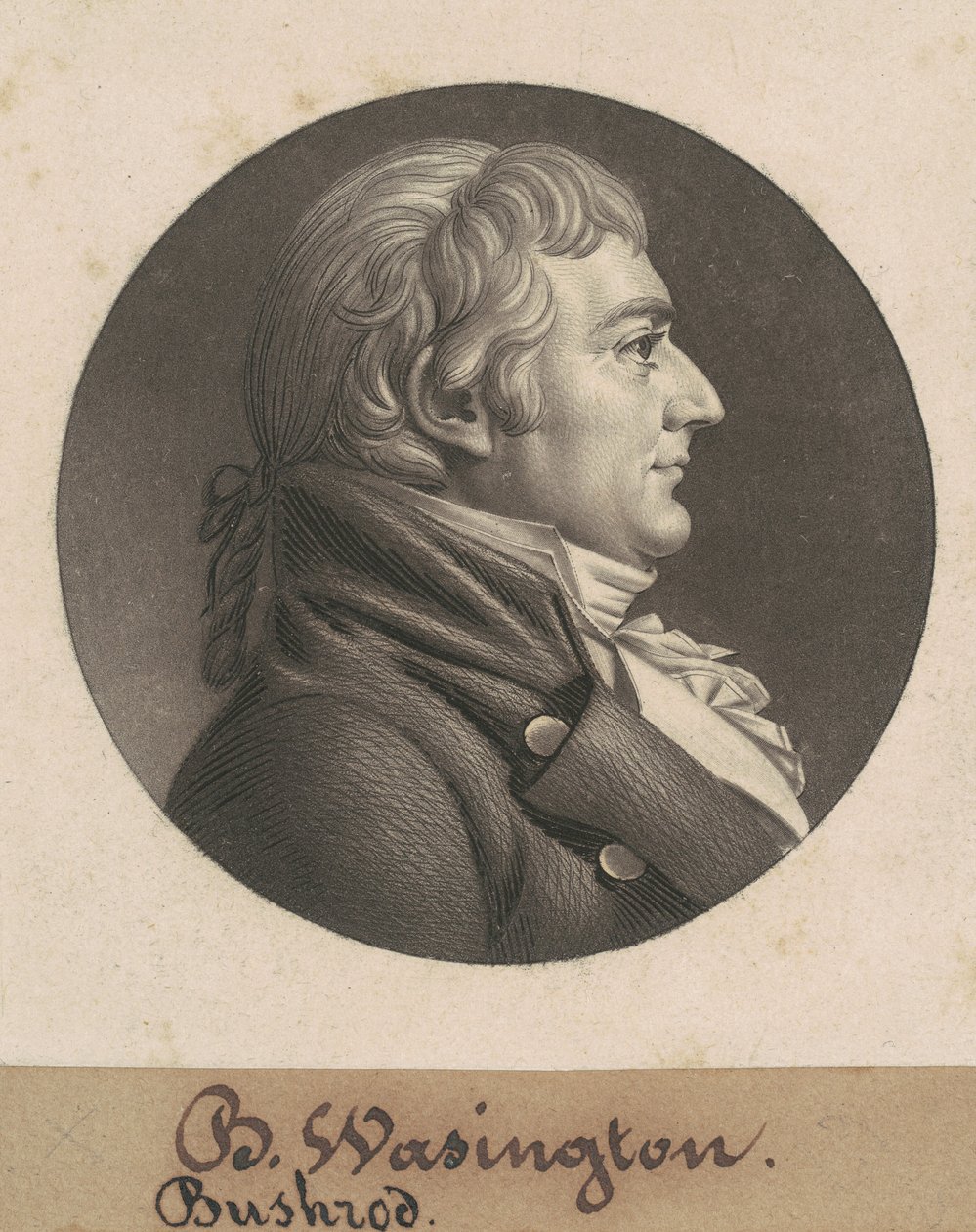 William Augustine Washington III tekijältä Charles B. J. Févret de Saint Mémin