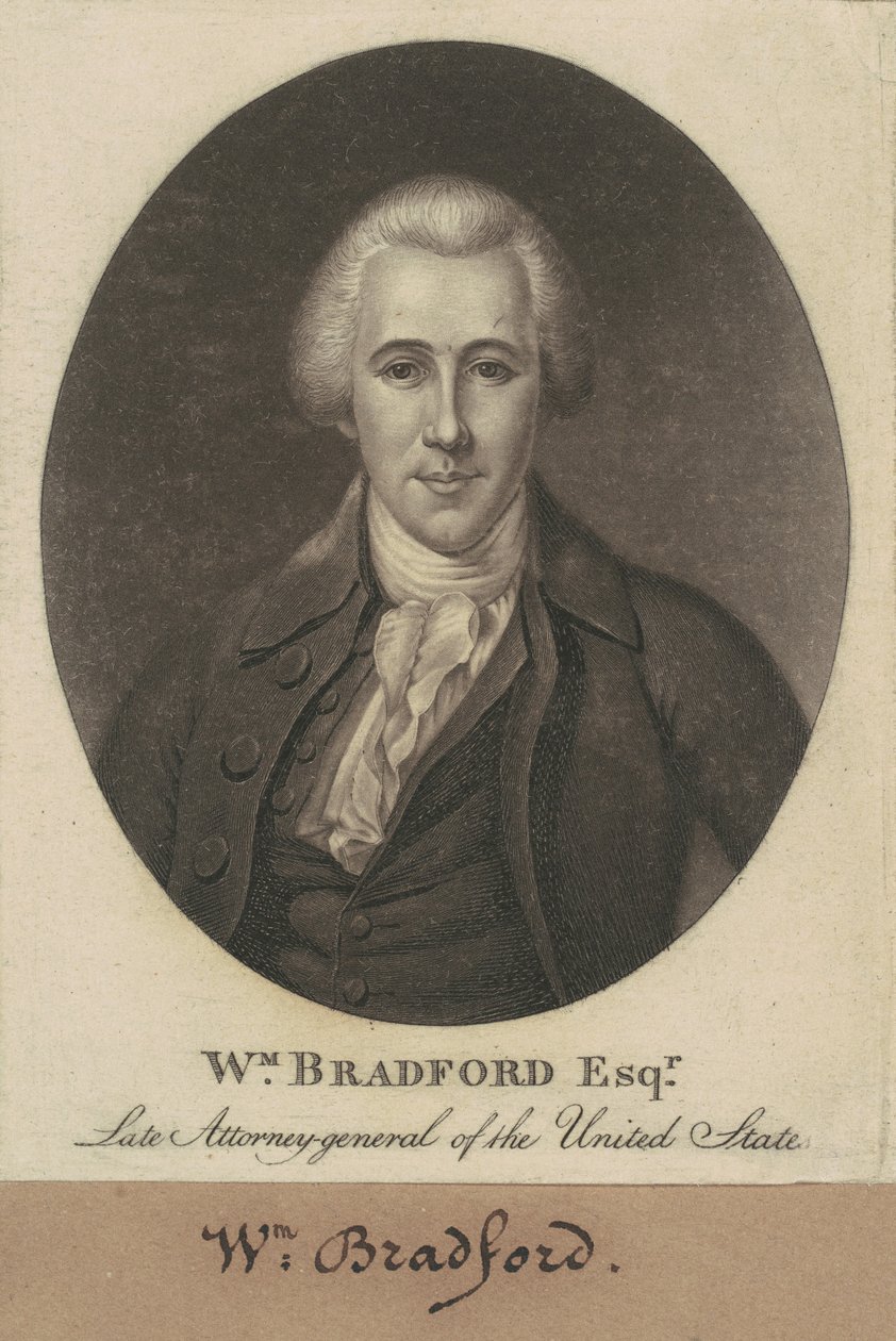 William Bradford tekijältä Charles B. J. Févret de Saint Mémin