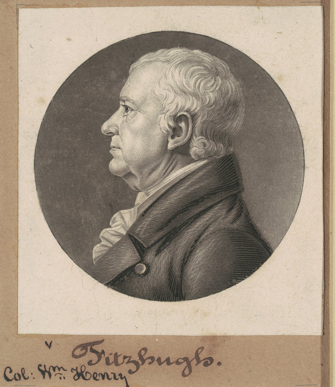 William Fitzhugh tekijältä Charles B. J. Févret de Saint Mémin