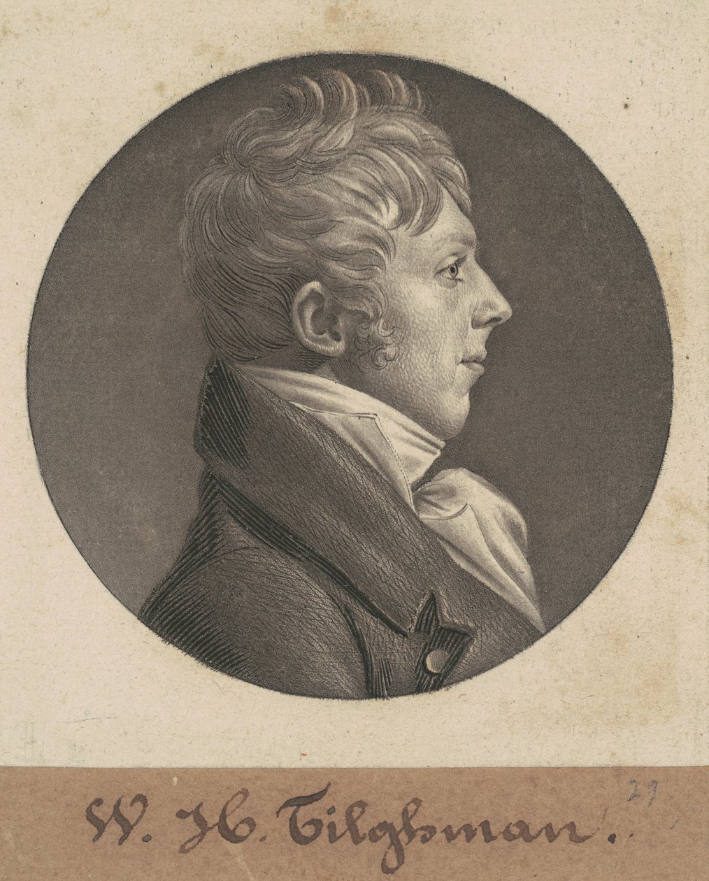 William Helmsley Tilghman tekijältä Charles B. J. Févret de Saint Mémin
