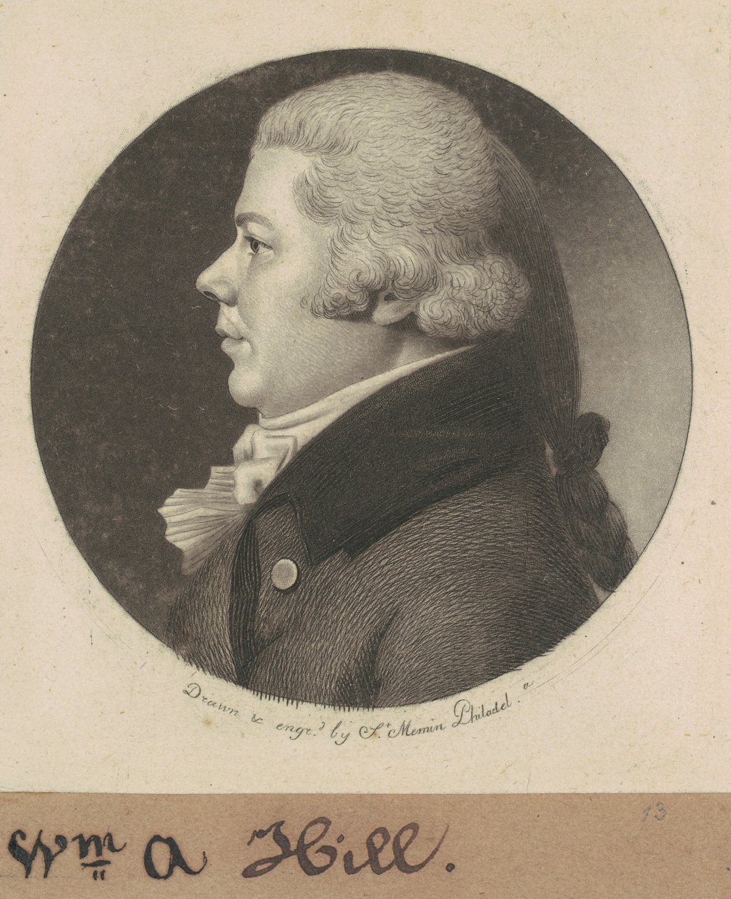 William Henry Hill tekijältä Charles B. J. Févret de Saint Mémin