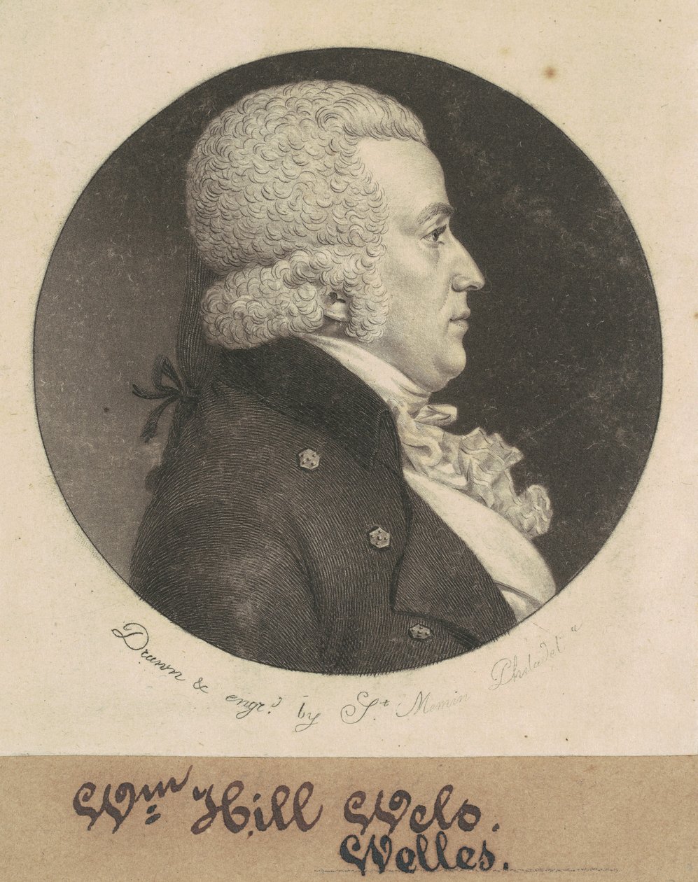 William Hill Wells tekijältä Charles B. J. Févret de Saint Mémin