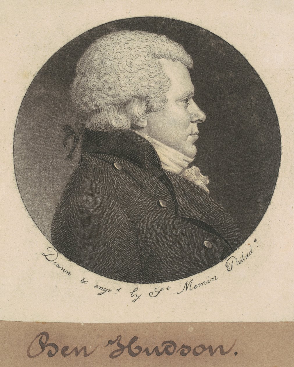 William Hudson tekijältä Charles B. J. Févret de Saint Mémin