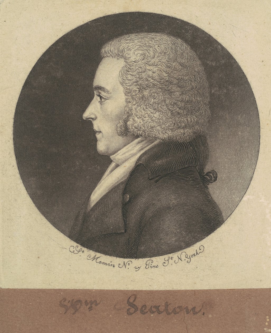 William Seton tekijältä Charles B. J. Févret de Saint Mémin