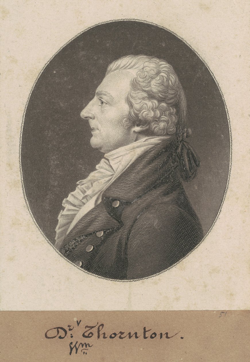 William Thornton finlandès tekijältä Charles B. J. Févret de Saint Mémin