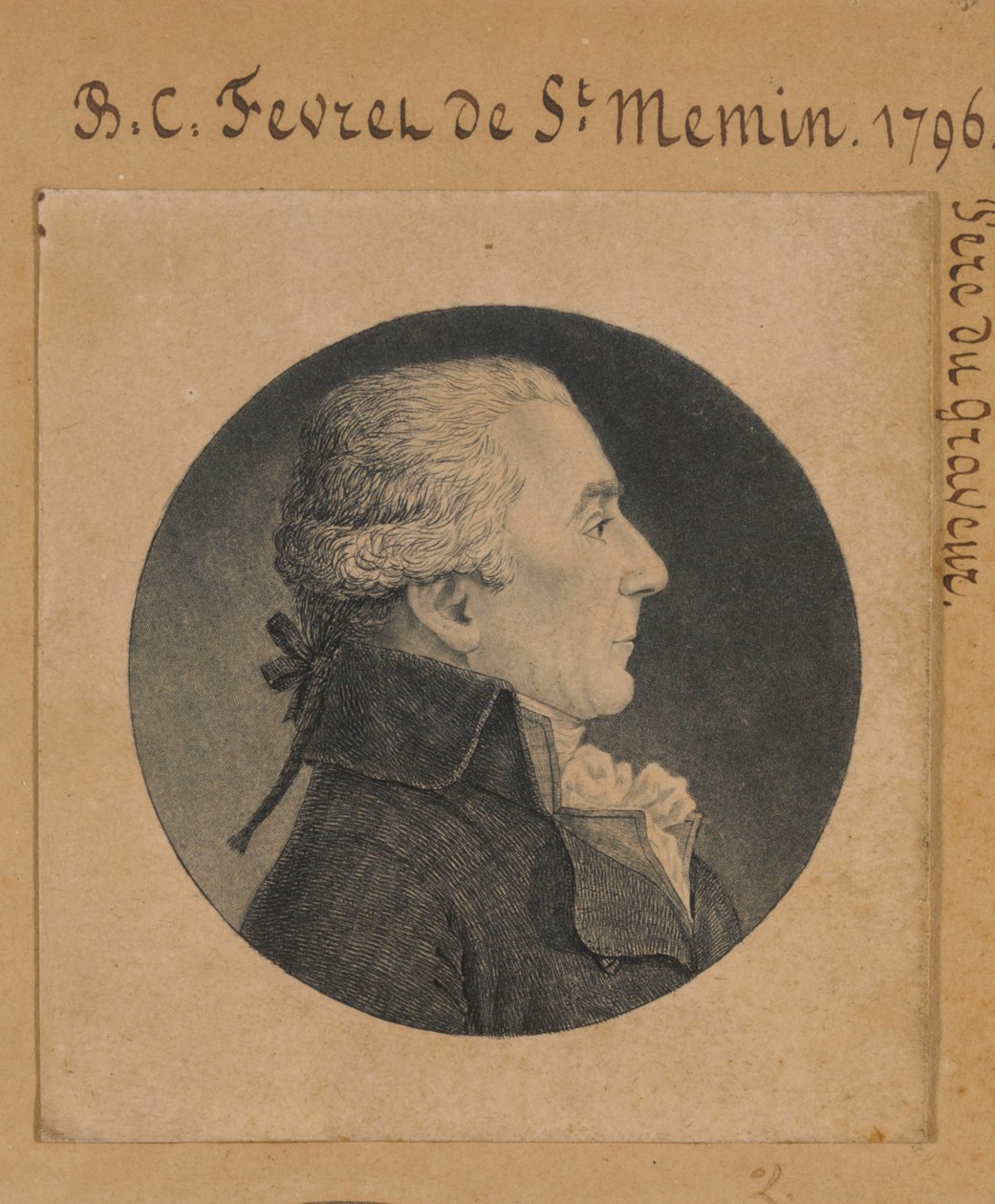 Bénigne-Charles Févret de Saint-Mémin tekijältä Charles Balthazar Julien Févret de Saint-Mémin