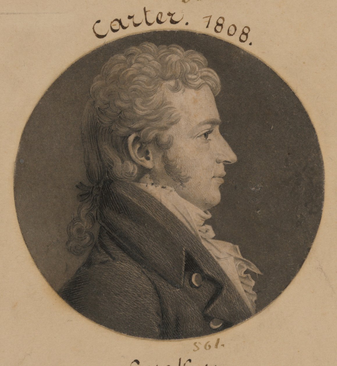 Bernard Moore Carter tekijältä Charles Balthazar Julien Févret de Saint-Mémin