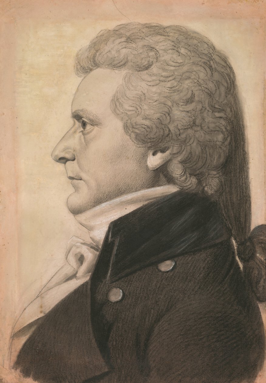 Caleb Swan tekijältä Charles Balthazar Julien Févret de Saint-Mémin