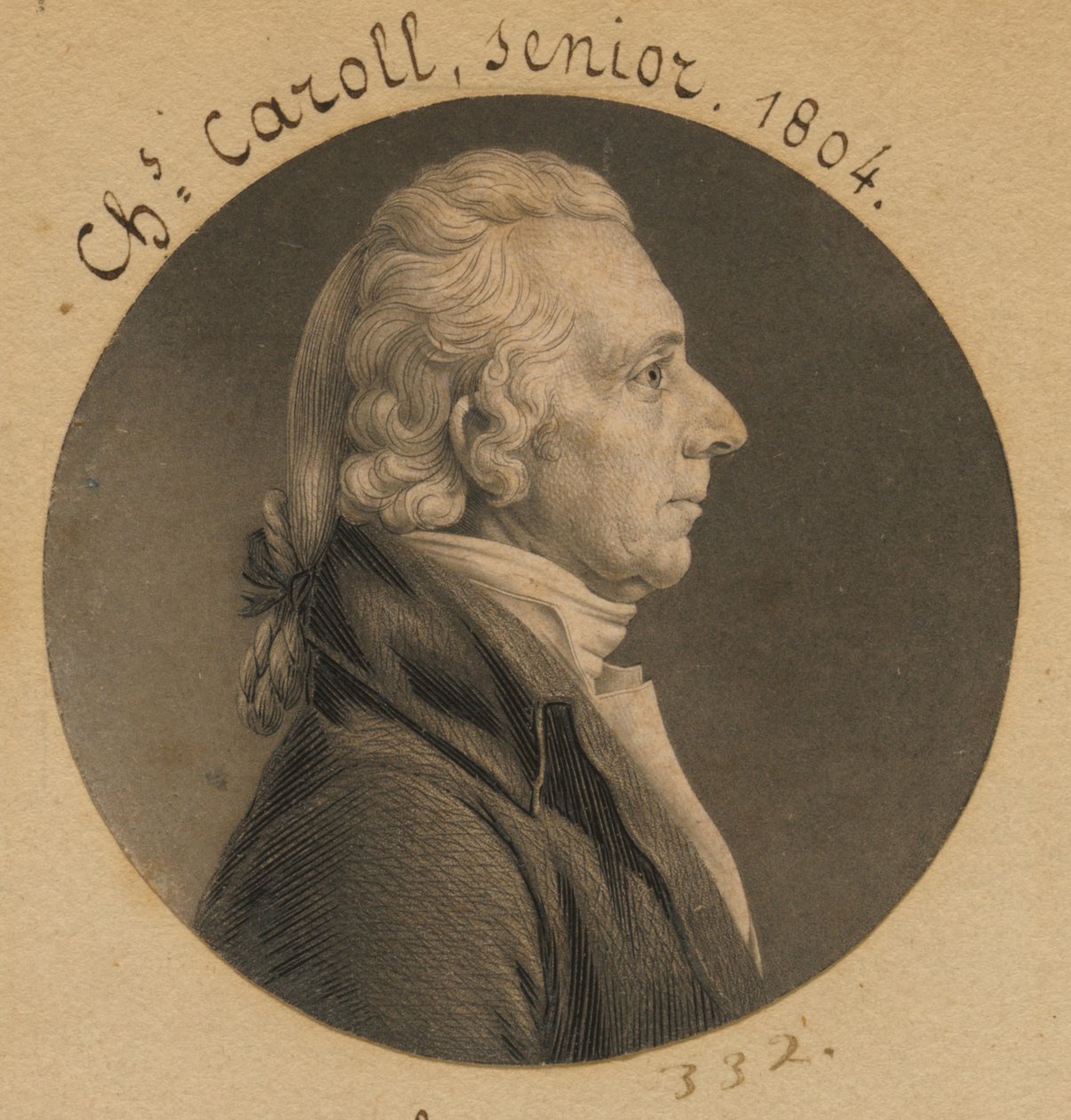 Charles Carroll tekijältä Charles Balthazar Julien Févret de Saint-Mémin