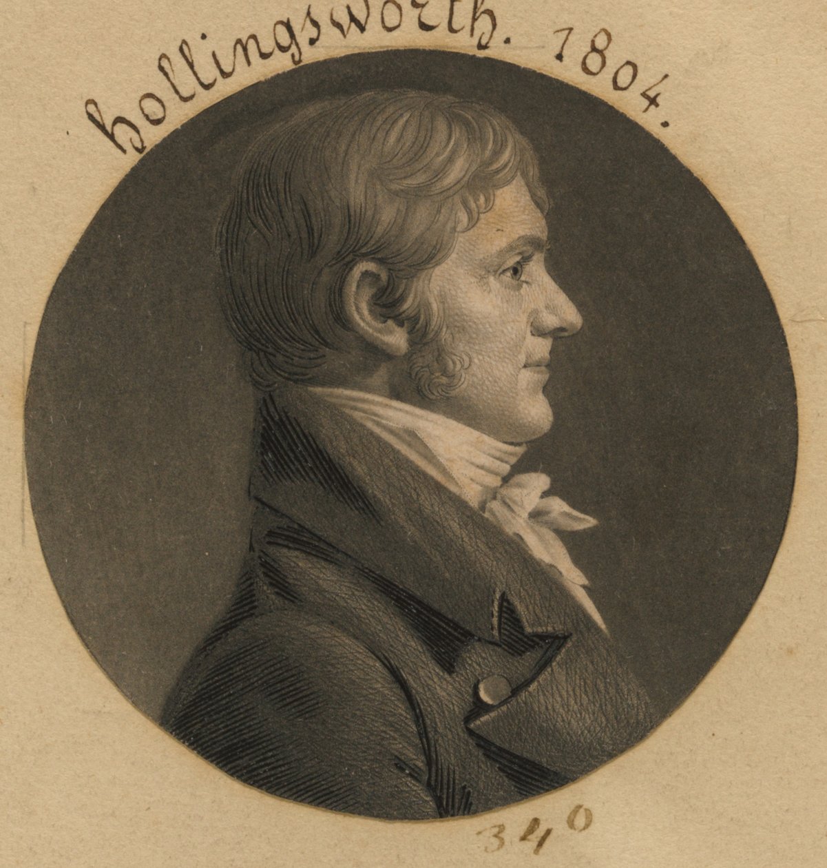 Francis Hollingsworth tekijältä Charles Balthazar Julien Févret de Saint-Mémin
