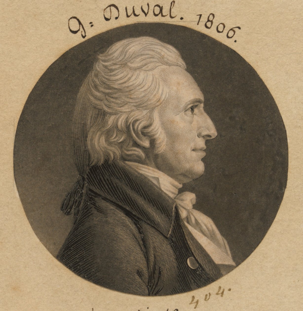 Gabriel Duvall tekijältä Charles Balthazar Julien Févret de Saint-Mémin